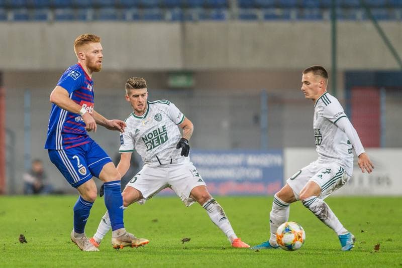 Football. PKO BP Ekstraklasa. Piast Gliwice - Slask Wroclaw. 30.11.2019
