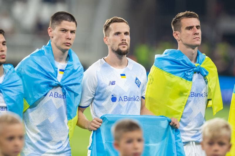 Football. UEFA Champions League. Dynamo Kyiv - Benfica. 17.08.2022