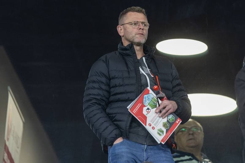 Football. Fortuna I Liga. Zaglebie Sosnowiec - LKS Lodz. 28.04.2023