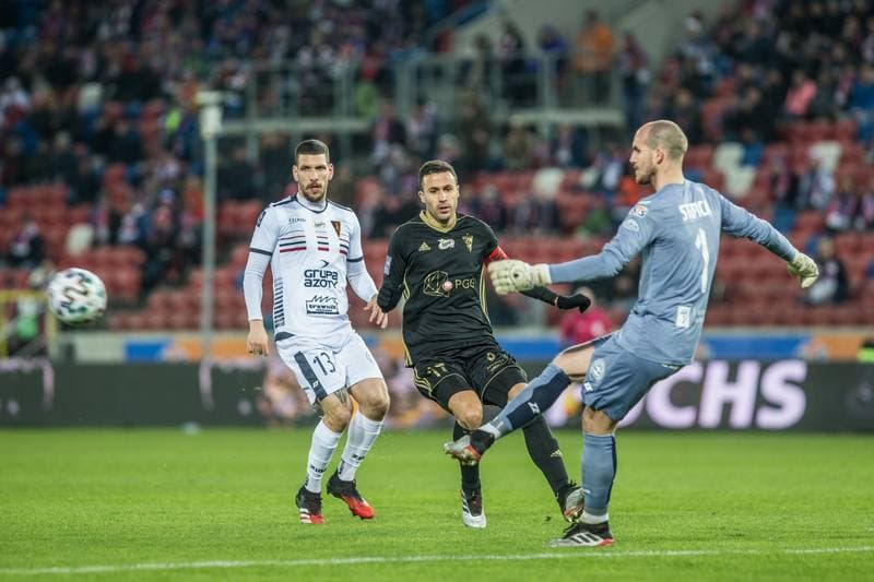 Football. PKO BP Ekstraklasa. Gornik Zabrze - Pogon Szczecin. 29.02.2020