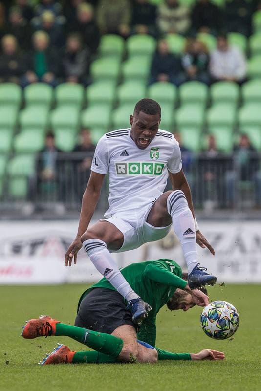 Football. Fortuna:Liga. MFK Karvina - FK 1 Pribram. 08.03.2020