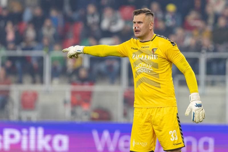 Football. Fortuna I Liga. Zaglebie Sosnowiec - LKS Lodz. 28.04.2023
