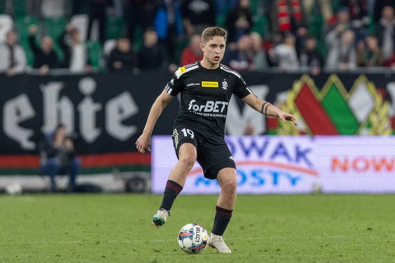 Football. Fortuna I Liga. Zaglebie Sosnowiec - LKS Lodz. 28.04.2023