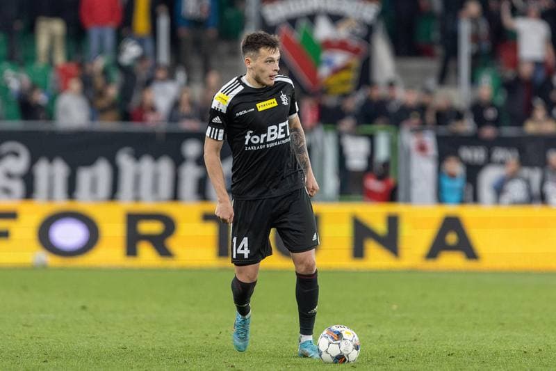 Football. Fortuna I Liga. Zaglebie Sosnowiec - LKS Lodz. 28.04.2023