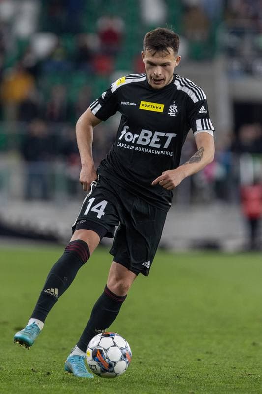Football. Fortuna I Liga. Zaglebie Sosnowiec - LKS Lodz. 28.04.2023