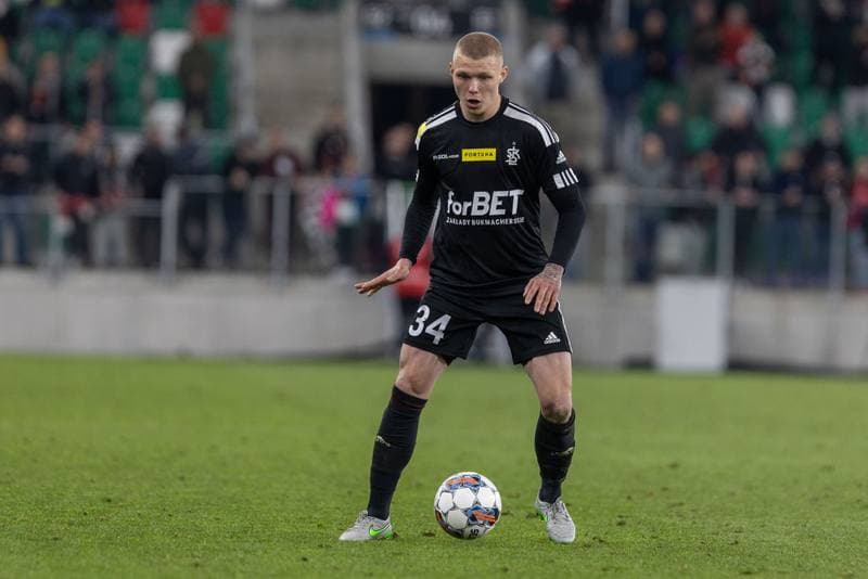Football. Fortuna I Liga. Zaglebie Sosnowiec - LKS Lodz. 28.04.2023