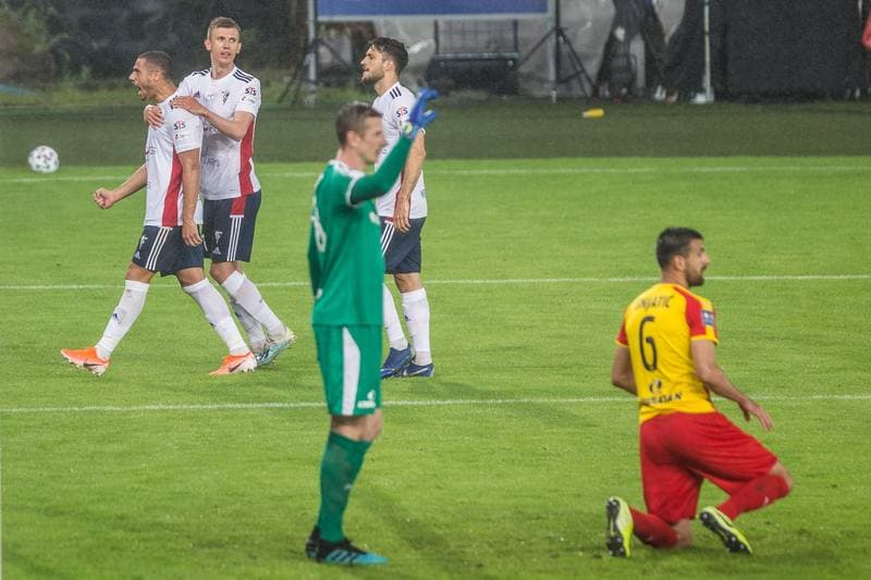 Football. PKO BP Ekstraklasa. Gornik Zabrze - Korona Kielce. 19.06.2020