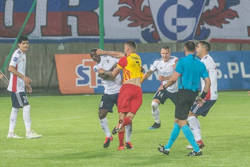 Football. PKO BP Ekstraklasa. Gornik Zabrze - Korona Kielce. 19.06.2020