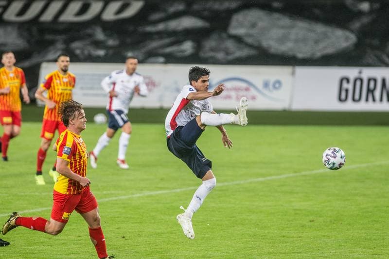 Football. PKO BP Ekstraklasa. Gornik Zabrze - Korona Kielce. 19.06.2020