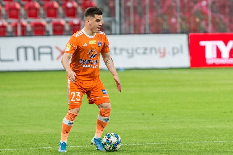 Football. Fortuna I Liga. GKS Tychy - Bruk-Bet Termalica Nieciecza. 01.07.2020