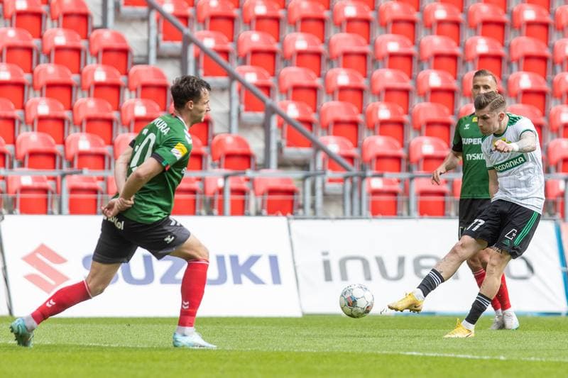 Football. Fortuna I Liga. GKS Tychy - Gornik Leczna. 29.04.2023
