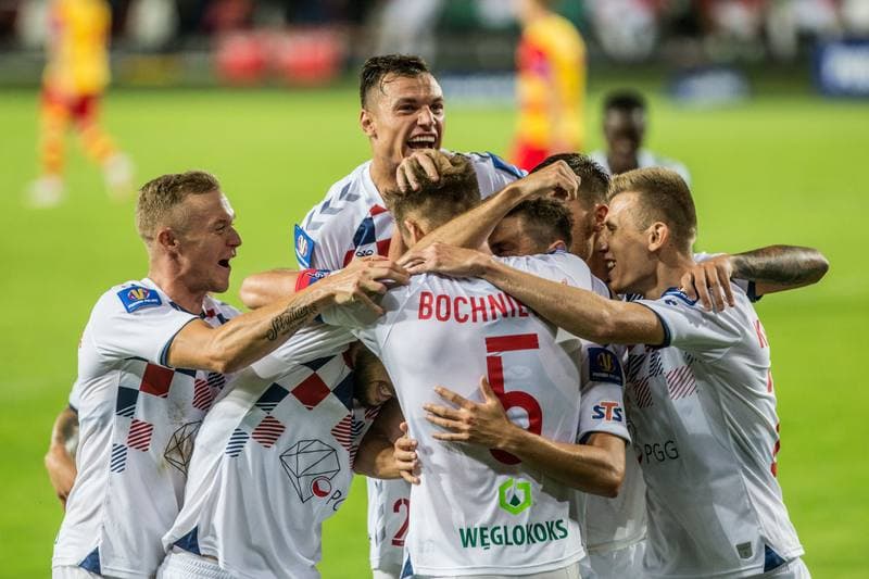 Football. Fortuna Puchar Polski. Gornik Zabrze - Jagiellonia Bialystok. 13.08.2020