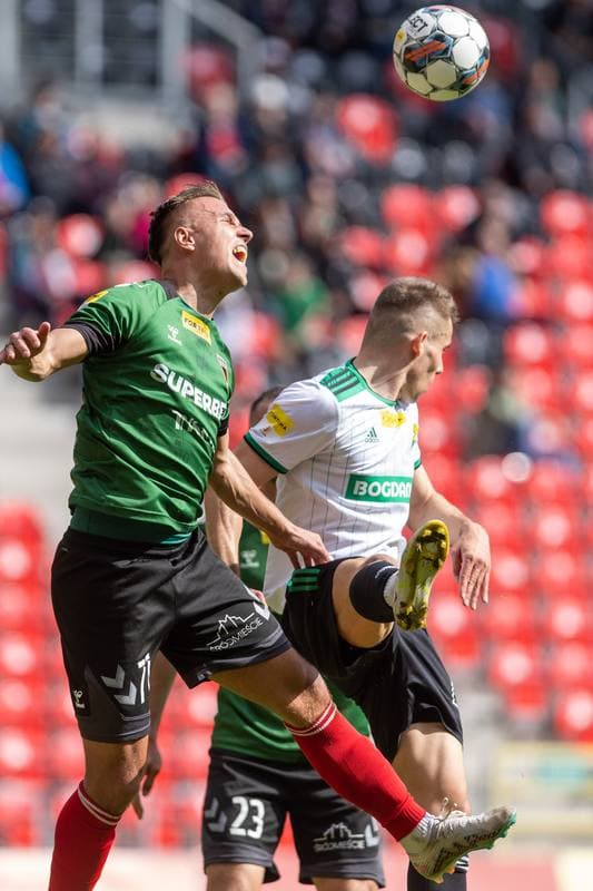 Football. Fortuna I Liga. GKS Tychy - Gornik Leczna. 29.04.2023