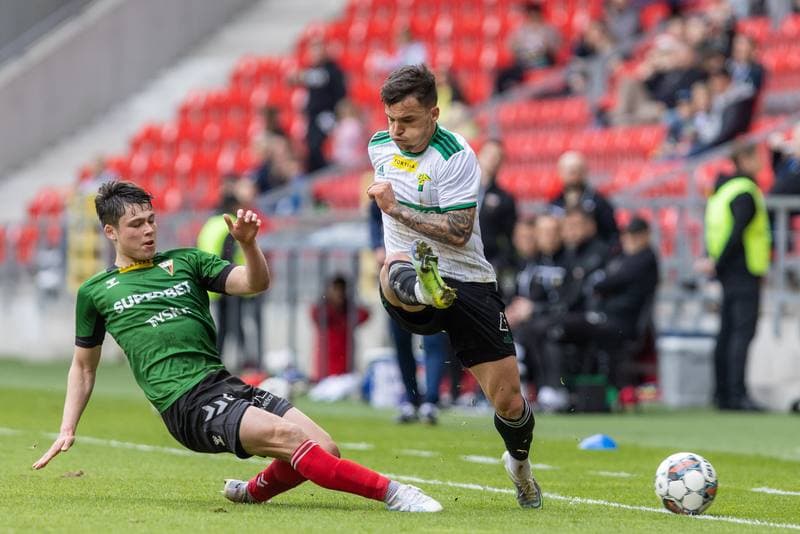 Football. Fortuna I Liga. GKS Tychy - Gornik Leczna. 29.04.2023