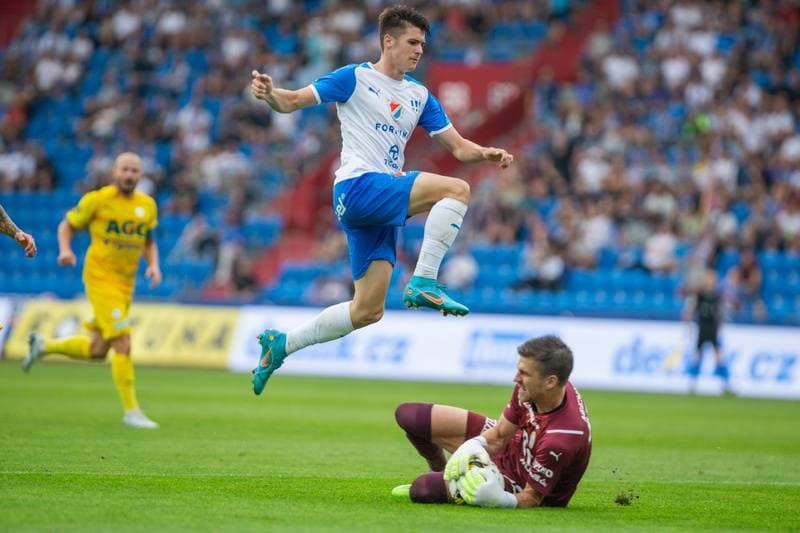 Football. Fortuna:Liga. Banik Ostrava - FK Teplice. 20.08.2022