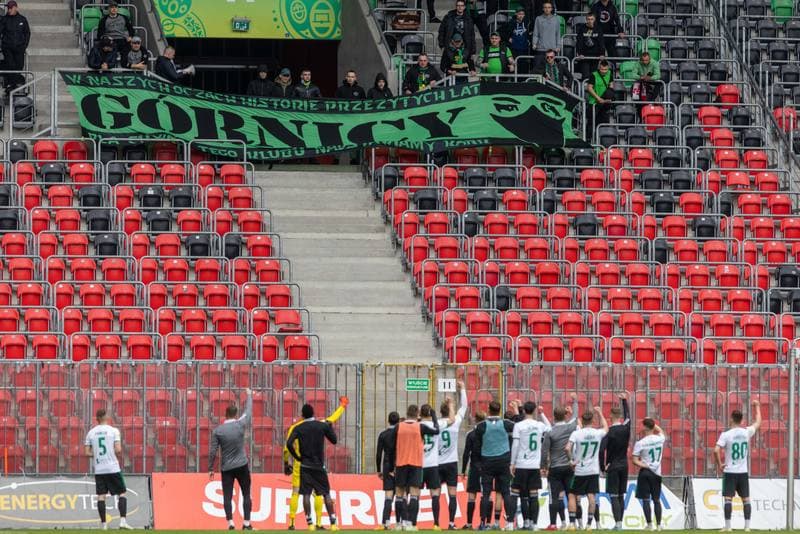 Football. Fortuna I Liga. GKS Tychy - Gornik Leczna. 29.04.2023