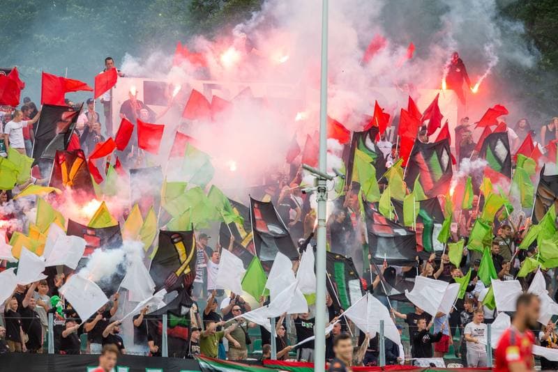Football. Fortuna I Liga. Zaglebie Sosnowiec - Chrobry Glogow. 21.08.2022