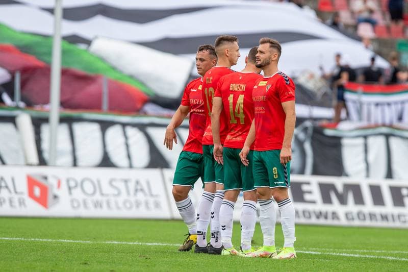 Football. Fortuna I Liga. Zaglebie Sosnowiec - Chrobry Glogow. 21.08.2022