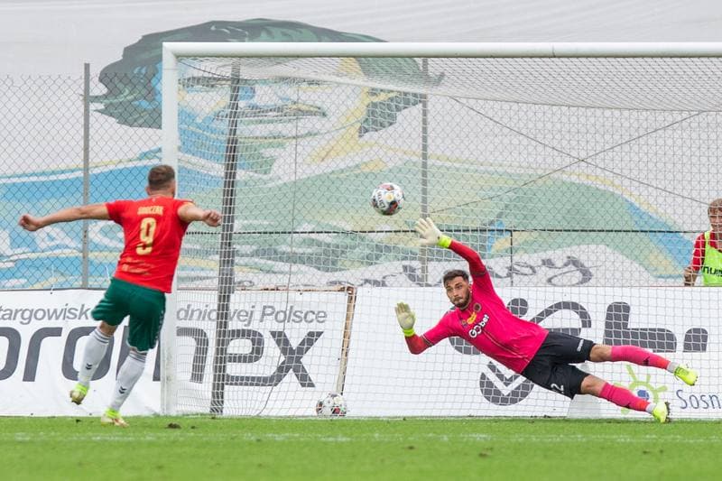 Football. Fortuna I Liga. Zaglebie Sosnowiec - Chrobry Glogow. 21.08.2022