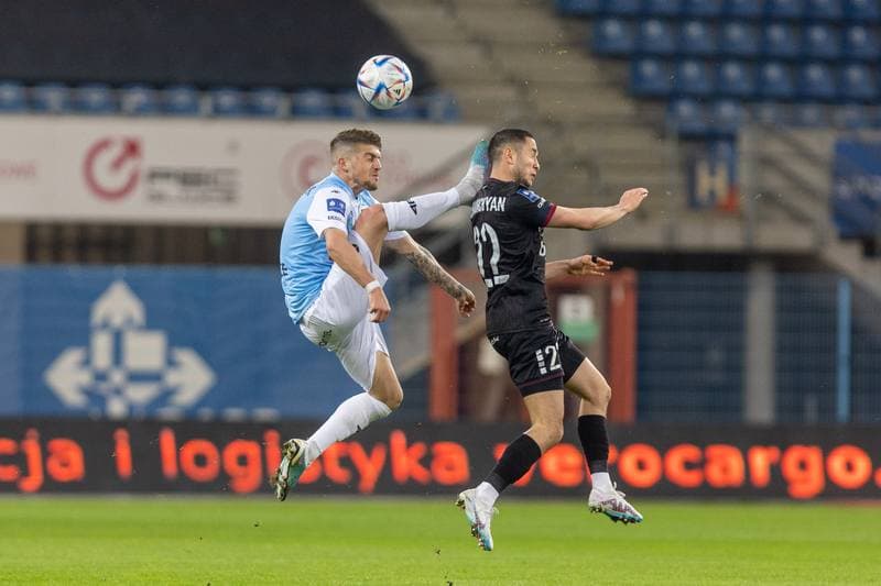 Football. PKO BP Ekstraklasa. Piast Gliwice - Pogon Szczecin. 29.04.2023