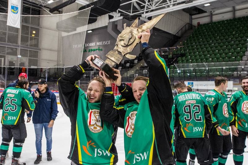 Ice Hockey. Polish Supercup. GKS Tychy - JKH GKS Jastrzebie. 20.10.2020