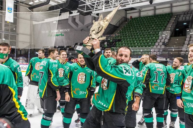 Ice Hockey. Polish Supercup. GKS Tychy - JKH GKS Jastrzebie. 20.10.2020