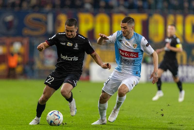 Football. PKO BP Ekstraklasa. Piast Gliwice - Pogon Szczecin. 29.04.2023