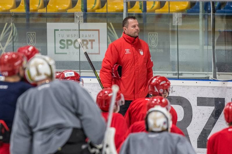 Ice Hockey. Poland national team. Training. 02.11.2020