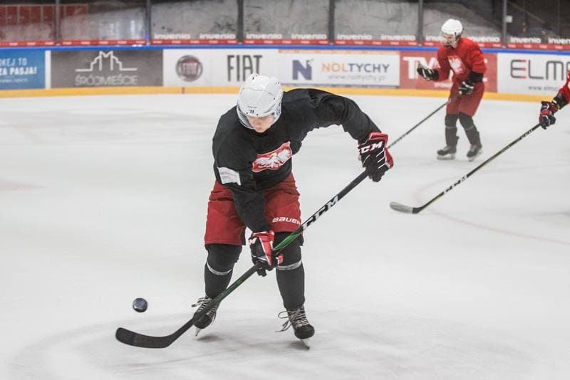 Ice Hockey. Poland U20. Training. 02.11.2020