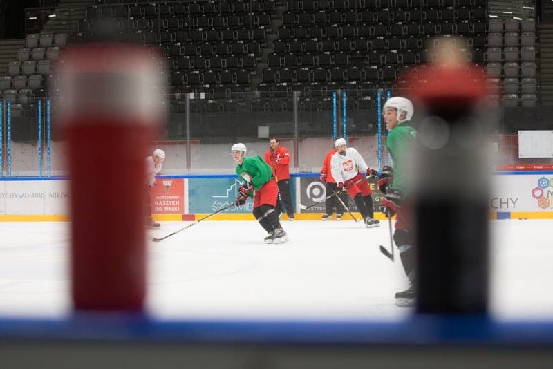 Ice Hockey. Poland U20. Training. 02.11.2020