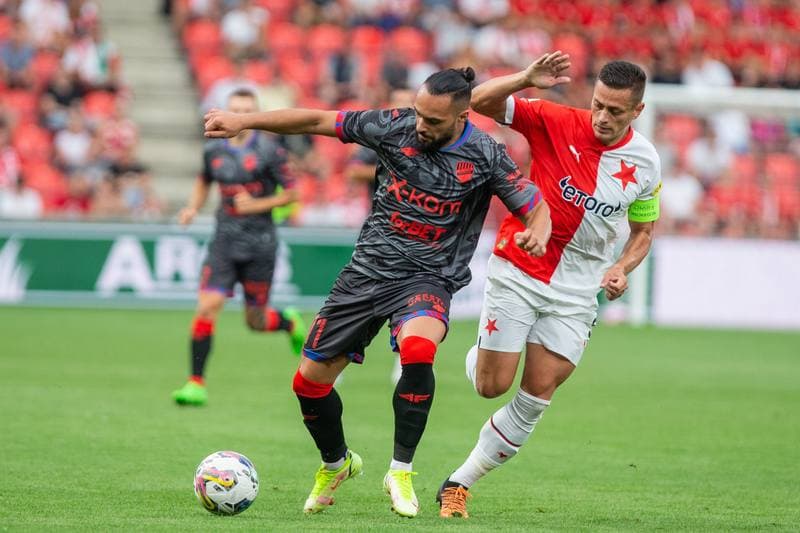 Football. UEFA Conference League. Slavia Prague - Rakow Czestochowa. 25.08.2022