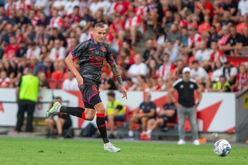 Football. UEFA Conference League. Slavia Prague - Rakow Czestochowa. 25.08.2022