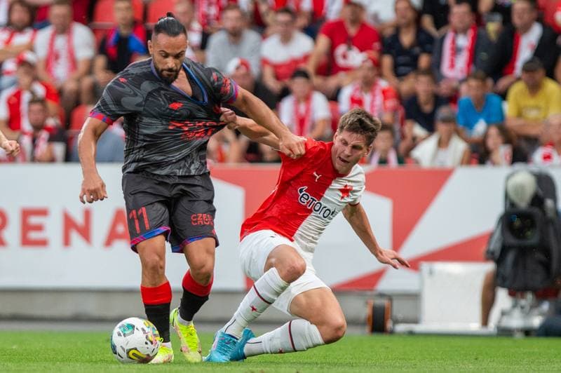 Football. UEFA Conference League. Slavia Prague - Rakow Czestochowa. 25.08.2022
