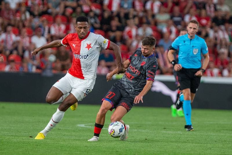 Football. UEFA Conference League. Slavia Prague - Rakow Czestochowa. 25.08.2022