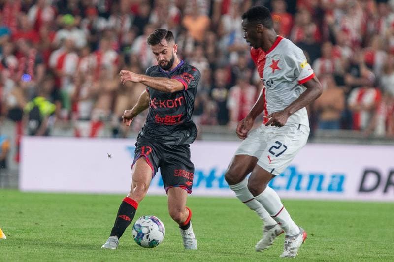 Football. UEFA Conference League. Slavia Prague - Rakow Czestochowa. 25.08.2022