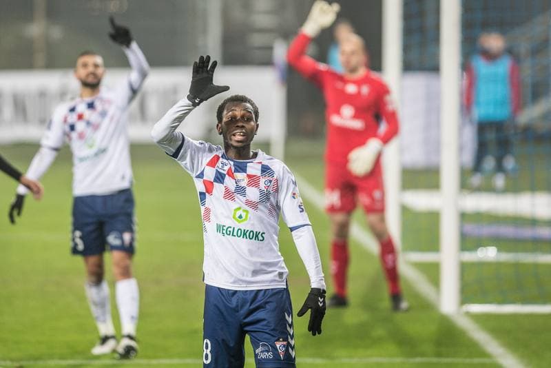 Football. PKO BP Ekstraklasa. Gornik Zabrze - Cracovia Krakow. 12.12.2020
