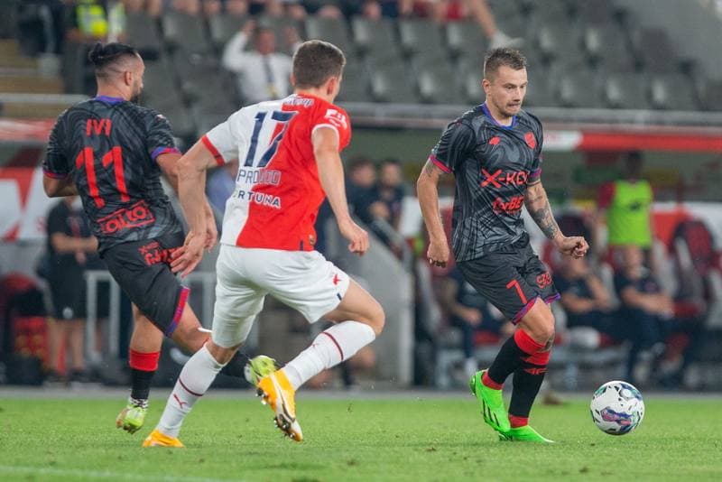 Football. UEFA Conference League. Slavia Prague - Rakow Czestochowa. 25.08.2022