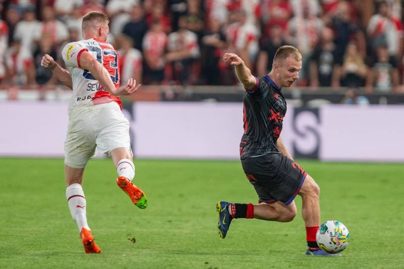 Football. UEFA Conference League. Slavia Prague - Rakow Czestochowa. 25.08.2022