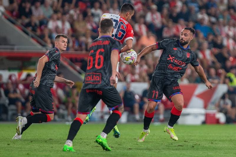 Football. UEFA Conference League. Slavia Prague - Rakow Czestochowa. 25.08.2022