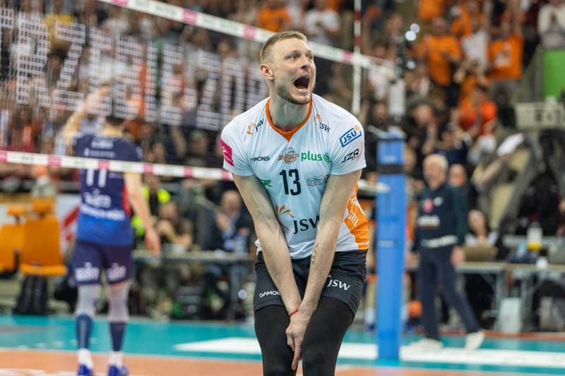Volleyball. PlusLiga. Jastrzebski Wegiel - Grupa Azoty ZAKSA Kedzierzyn-Kozle. 03.05.2023