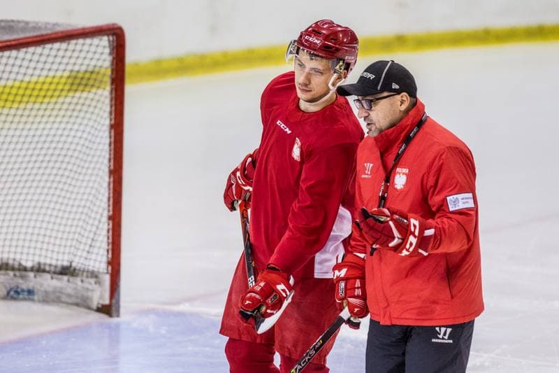 Ice Hockey. Poland national team. Training. 14.12.2020