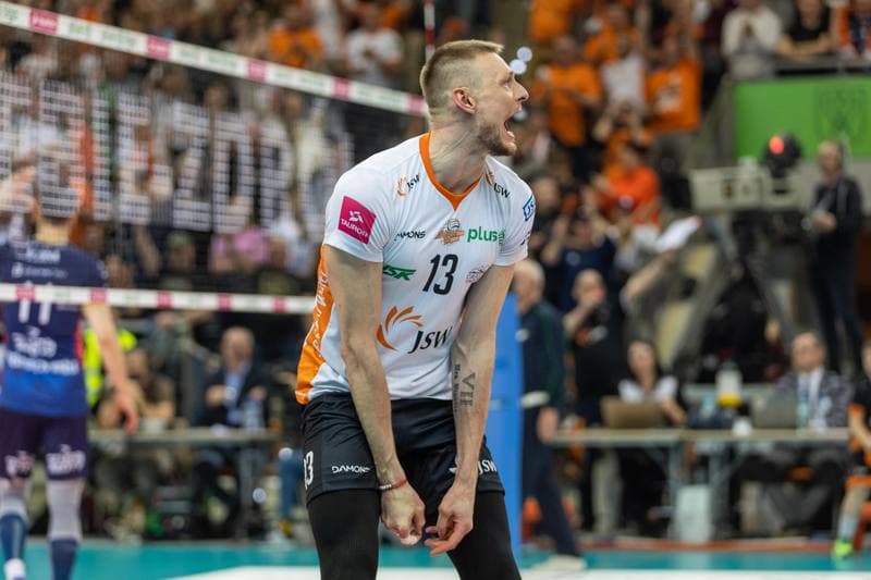 Volleyball. PlusLiga. Jastrzebski Wegiel - Grupa Azoty ZAKSA Kedzierzyn-Kozle. 03.05.2023