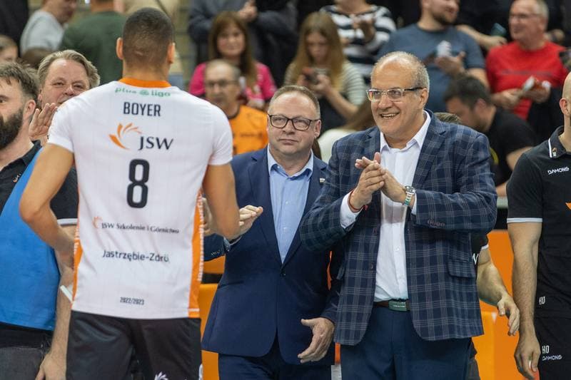 Volleyball. PlusLiga. Jastrzebski Wegiel - Grupa Azoty ZAKSA Kedzierzyn-Kozle. 03.05.2023