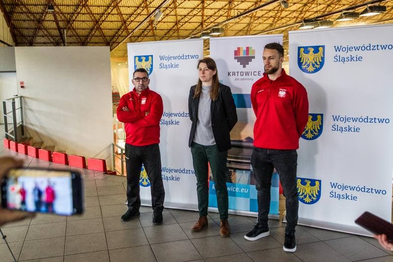 Ice Hockey. Poland national team. Press Conference. 15.12.2020