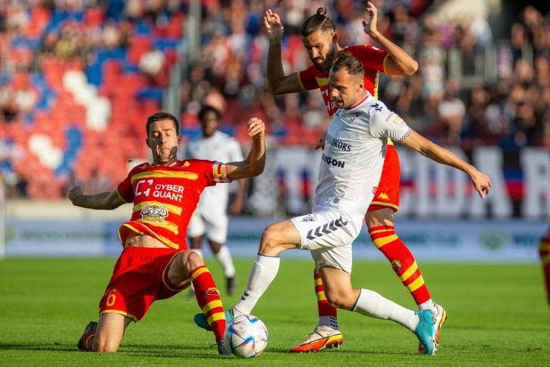 Football. PKO BP Ekstraklasa. Gornik Zabrze - Jagiellonia Bialystok. 26.08.2022
