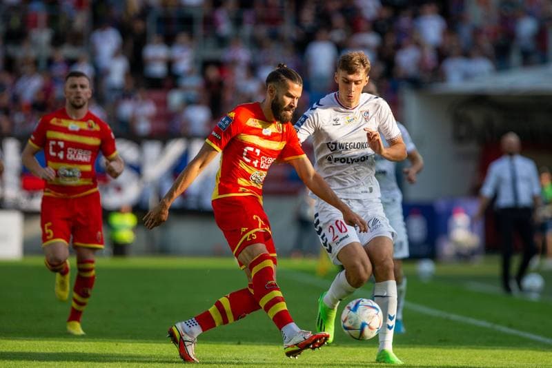 Football. PKO BP Ekstraklasa. Gornik Zabrze - Jagiellonia Bialystok. 26.08.2022