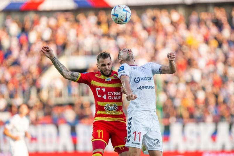 Football. PKO BP Ekstraklasa. Gornik Zabrze - Jagiellonia Bialystok. 26.08.2022