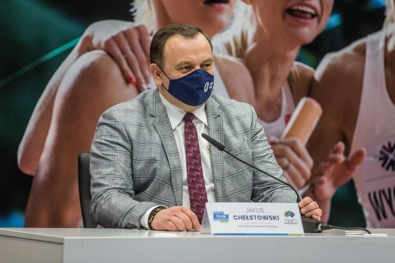 Athletics. Poland. Press Conference. 21.01.2021