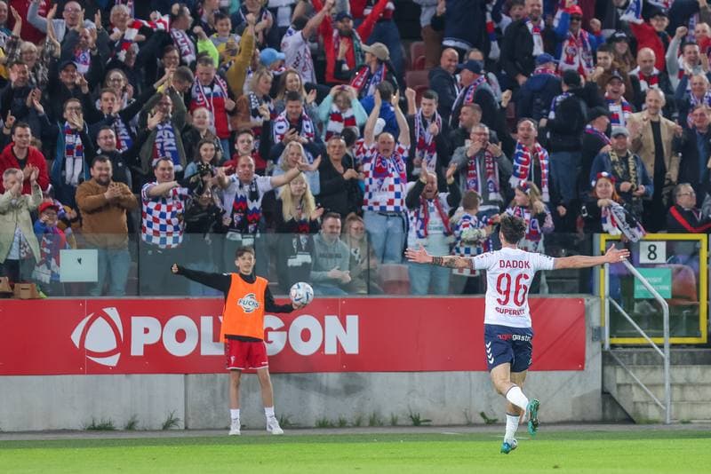 Football. PKO BP Ekstraklasa. Gornik Zabrze - Warta Poznan. 05.05.2023