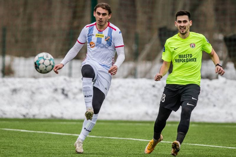 Football. Sparing. Odra Opole - Puszcza Niepolomice. 22.01.2021